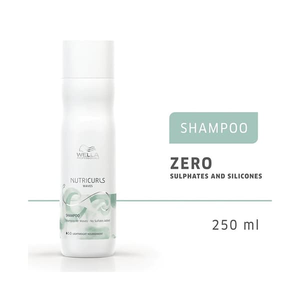 Wella Professionals Nutricurls Shampoo Waves 250ml - Lockigt & Permanentat