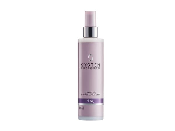 System Professional Color Save, Unisex, 185 ml, Kaikille hiuksille, Kaikki värit, Anti-takku, Värisuojaus, Quarternium, Beeswax, UV Filter, Amino TSP