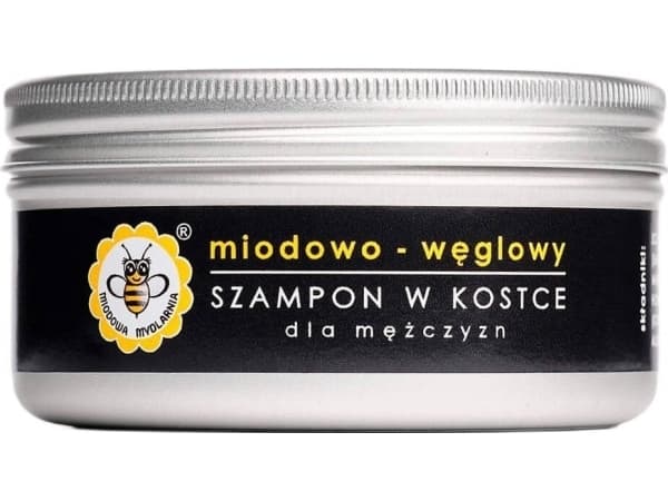 HONNING MYDLARNIA_Honey-Carbon Shampoo Cube 70g