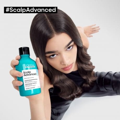 Loréal Professionnel L'Oréal Professionnel Scalp Advanced Anti-Dandruff Dermo-Clarifier Shampoo 300ml - Mjäll & Hårbotten