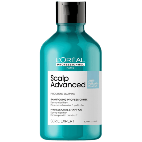 Loréal Professionnel L'Oréal Professionnel Scalp Advanced Anti-Dandruff Dermo-Clarifier Shampoo 300ml - Mjäll & Hårbotten