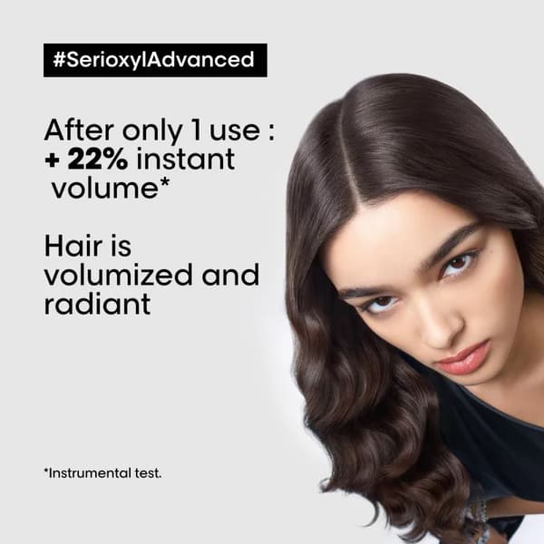 Loréal Professionnel Loréal Professionnel Serioxyl Advanced Purifier & Bodifyer Shampoo 300ml - Håravfall & Känsligt