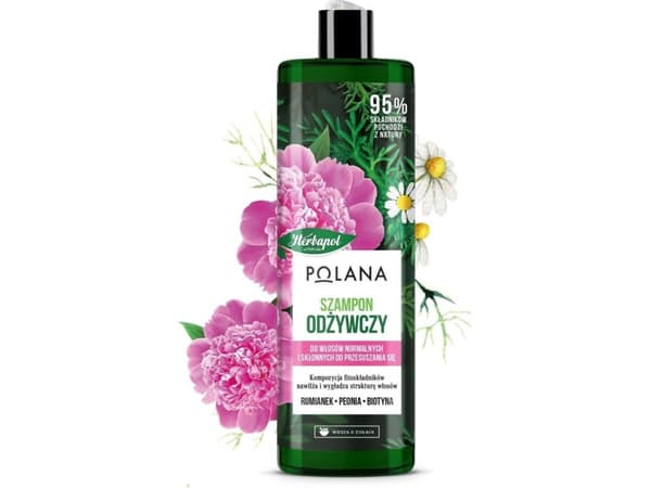 POLANA_Nærende hårsjampo Kamille + Peon 400ml