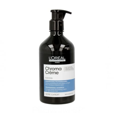 L'Oréal Professionnel Chroma Crème Blue Shampoo 500ml - Skadat & Behandlat