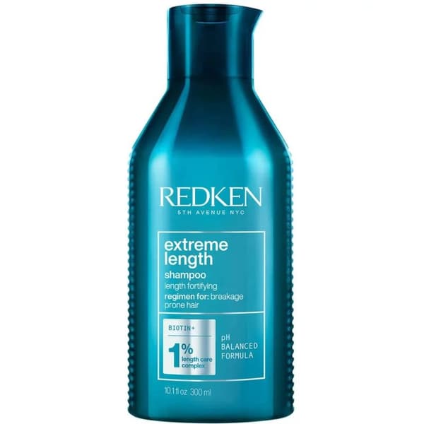Redken Extreme Length Shampoo 300ml - Normalt & Glansigt