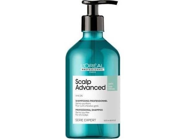 L'OREAL PROFESSIONNEL_Serie Expert Scalp Advanced Anti Oiliness Cleansing Shampoo rasvaiselle päänahalle 500ml