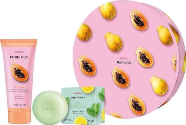 Pupa Pupa Fruit Lovers Papaya dusjgelé 200ml + sjampobar 60g