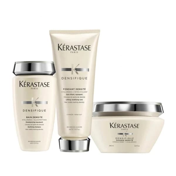 Kérastase Densifique Bain Densité 250ml & Fondant Densité 200ml & Masque Densité 200ml - Fint & Volym