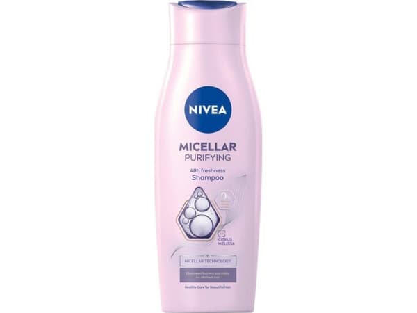 Nivea Nivea Micellar Purifying shampoo med micellar teknologi forfriskende hår 400ml