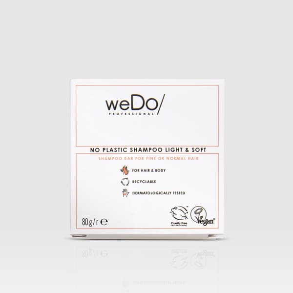 Wedo Shampoo Bar Light & Soft 80g - Fint & Volym