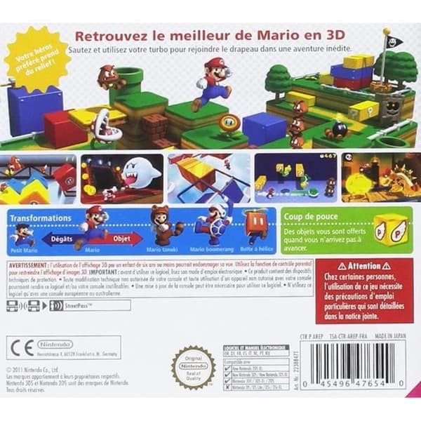 Super Mario 3D Land 1972- USED