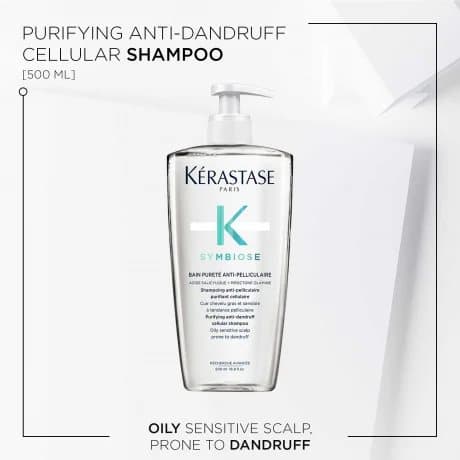 Kérastase Symbiose Bain Pureté Anti-Pelliculaire 500ml - Mjäll & Hårbotten