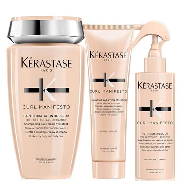 Kérastase Curly Hair Heroes Bundle - Lockigt & Permanentat