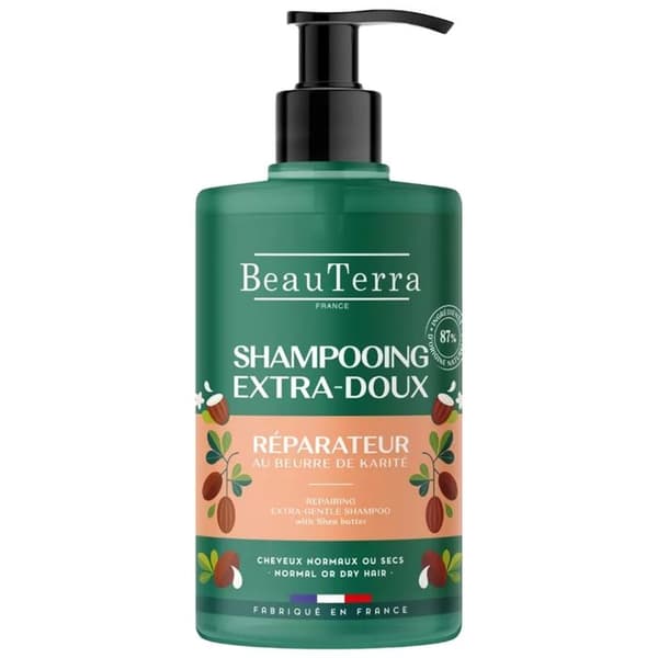beauterra extra mild reparatörschampo 750ml