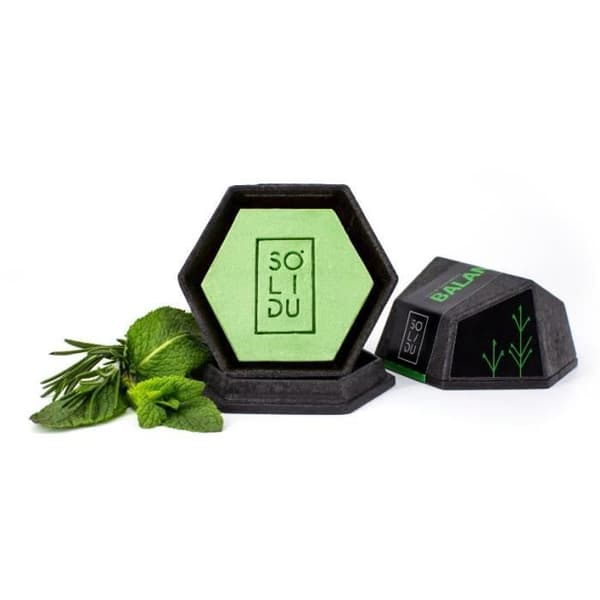 Solidu Balance schampo kvinnor 60 ml vegansk grön