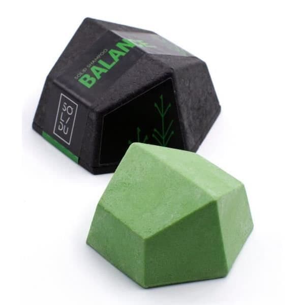 Solidu Balance schampo kvinnor 60 ml vegansk grön