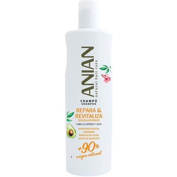 Anian Repara &amp; Revitalisa Champú Queratina Vegetal 400 Ml Kvinnor