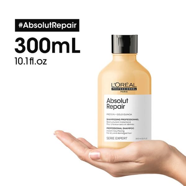 Hårprodukter Set - L'ORÉAL PARIS - L'Oréal Professionnel - Champú Reparador Absolut Repair Serie Expert 300 ml
