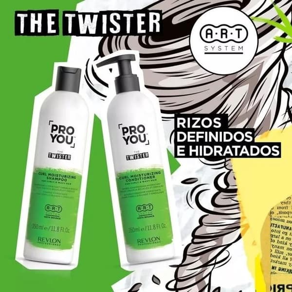 Revlon pro you the twister curl moisture champú 350 ml
