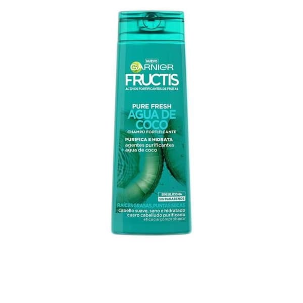 FRUCTIS PURE FRESH agua coco fortificante champú 360 m