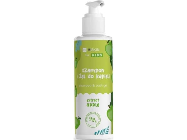 HISKIN_Kids Eplesjampo og badegel 280ml