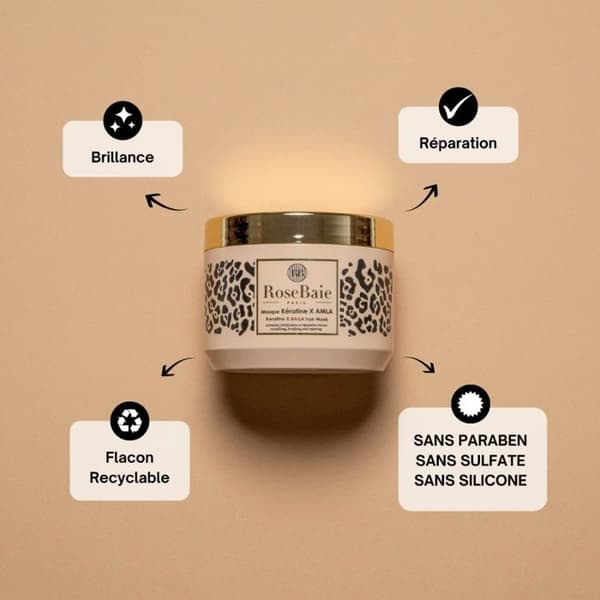 Keratin Mask X Amla RoseBerry 500 ml