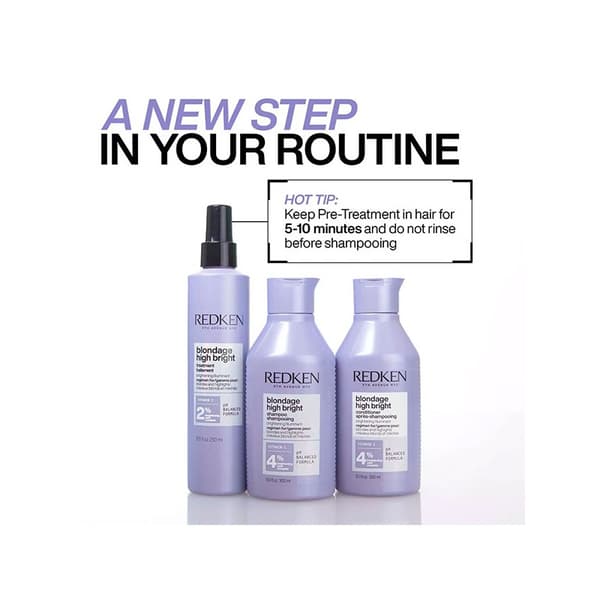 Redken Blondage High Bright Shampoo 300ml - Färgat