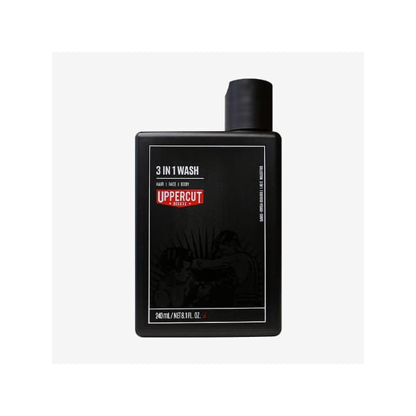 Uppercut 3 in 1 Wash 240ml - Skadat & Behandlat