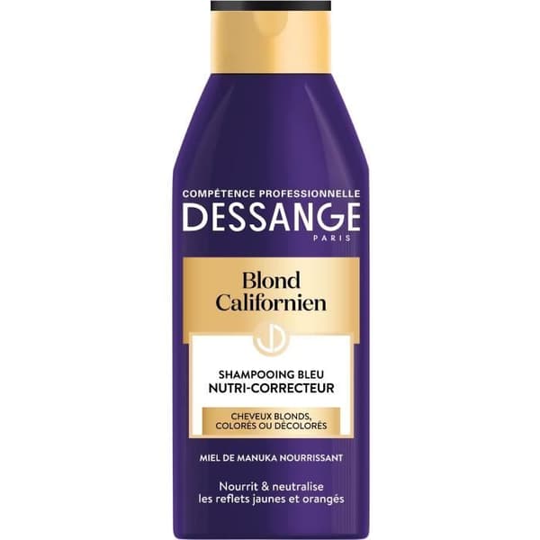 DESSANGE Blond Californian Bleu Nutri-Corrective Shampoo - 250 ml