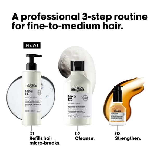 L'Oréal Professionnel Metal DX Pre-Shampoo 250ml - Fett & Djuprengörande