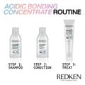 Miniatyrbild 3 av 4: Redken Acidic Bonding Concentrate Shampoo 300ml - Skadat & Behandlat