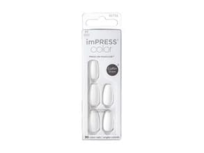 KISS imPRESS color Press-On Manicure M (501 Frosting) 30 pcs