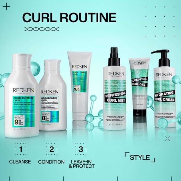 Redken Acidic Bonding Curls Shampoo 300ml - Lockigt & Permanentat