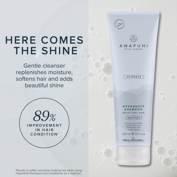 Paul Mitchell Awapuhi Wild Ginger HydraSoft Shampoo 250ml