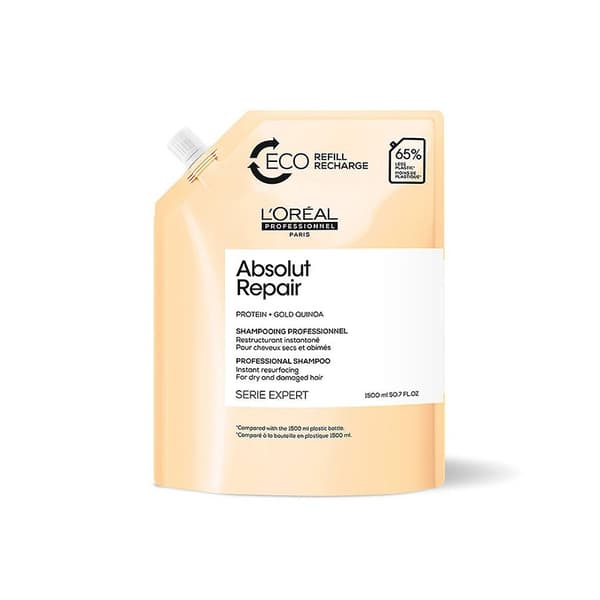 L'Oréal Professionnel Absolut Repair Shampoo Refill 1500ml - Skadat & Behandlat