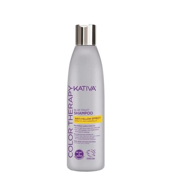 Kativa Color Therapy Blue-Violet Shampoo 250ml (Anti-Yellow)