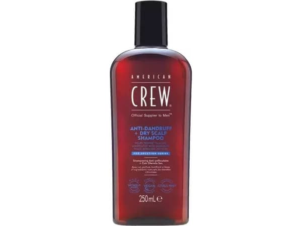 American Crew American Crew Anti-flass + tørr hodebunnssjampo - hårsjampo mot flass, 250 ml