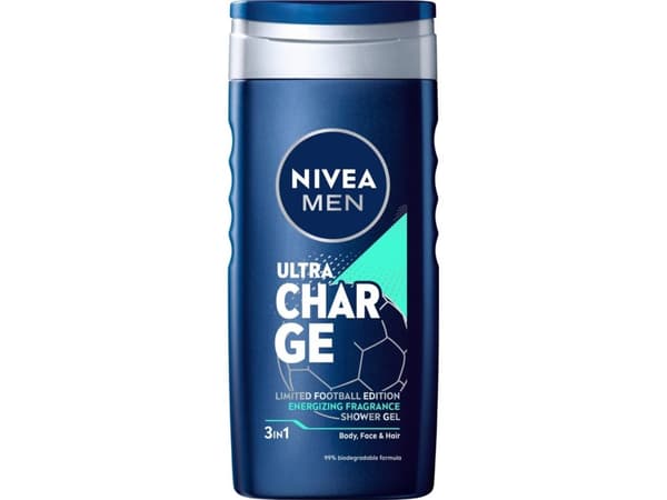 NIVEA SHOWER Gel p/p 250ml ULTRA CHARGE 98655