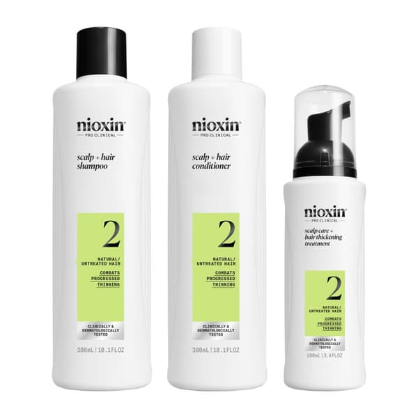 Nioxin System 2 Loyalty Kit for Thinning Hair - Fint & Volym
