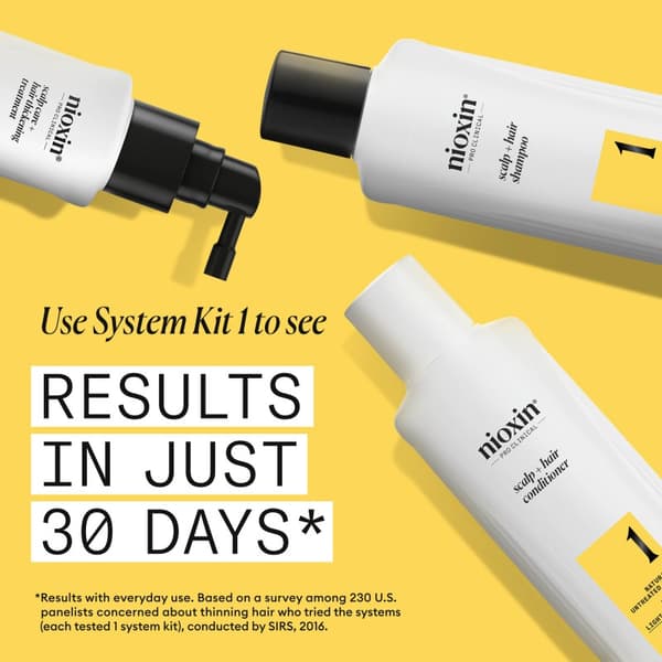 Nioxin System 1 Shampoo for Thinning Hair 300 ml - Fint & Volym