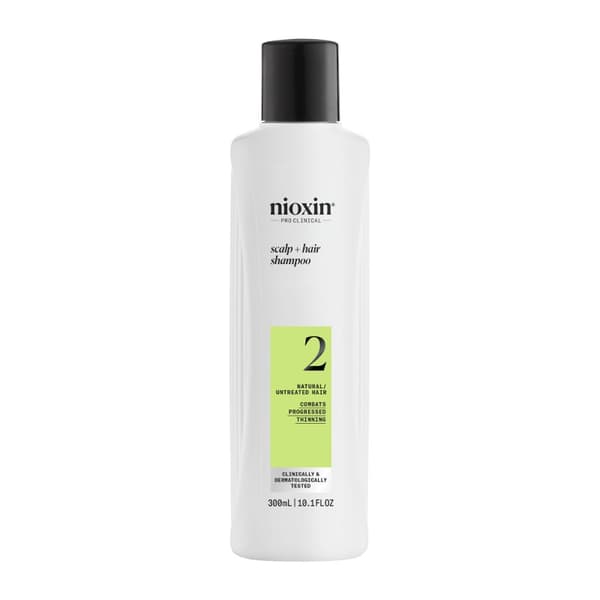 Nioxin System 2 Shampoo for Thinning Hair 300 ml - Fint & Volym