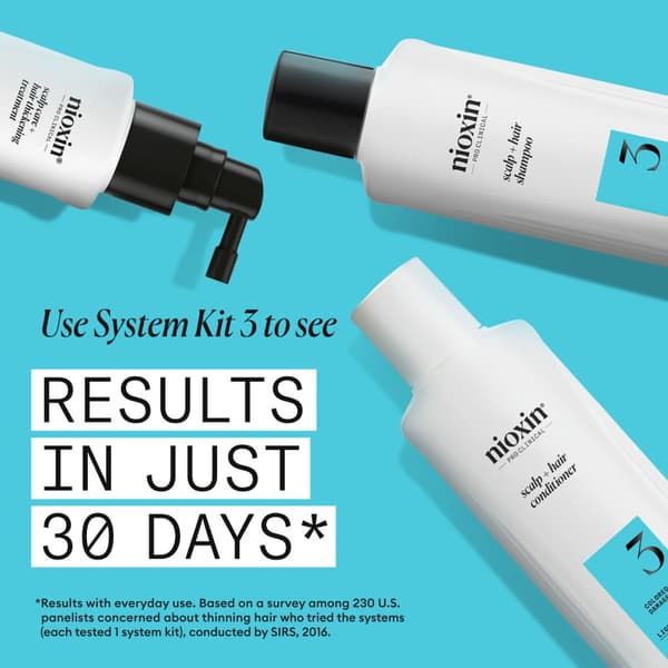 Nioxin System 3 Shampoo for Colored Thinning Hair 300 ml - Färgat