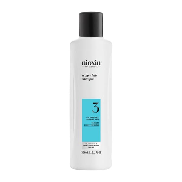 Nioxin System 3 Shampoo for Colored Thinning Hair 300 ml - Färgat