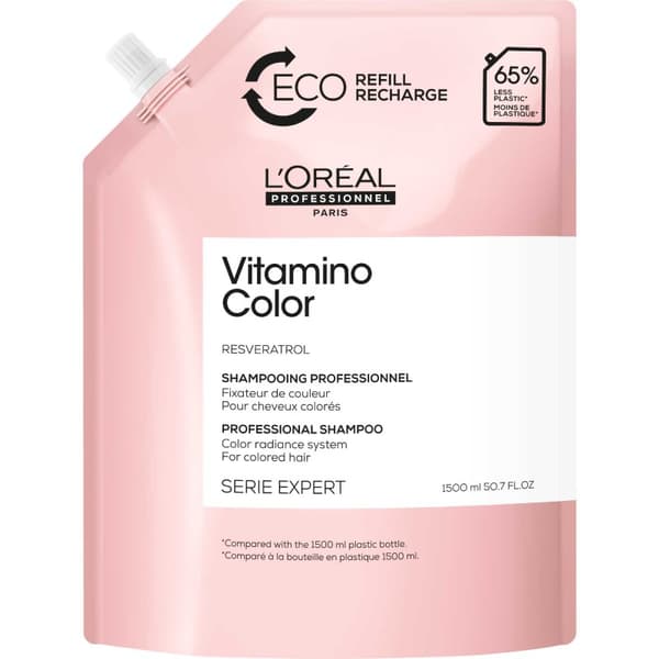 L'Oréal Professionnel Vitamino Color Schampo Refill 1500ml - Färgat