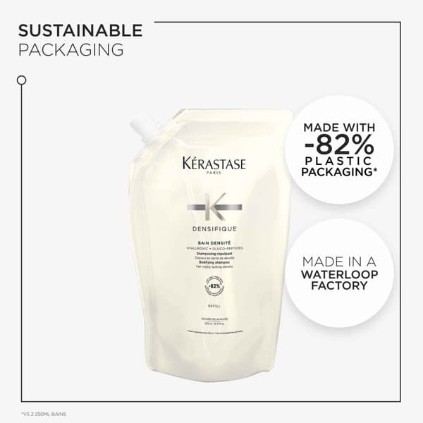 Kérastase Densifique Bain Densité Shampoo Refill 500ml - Normalt & Glansigt
