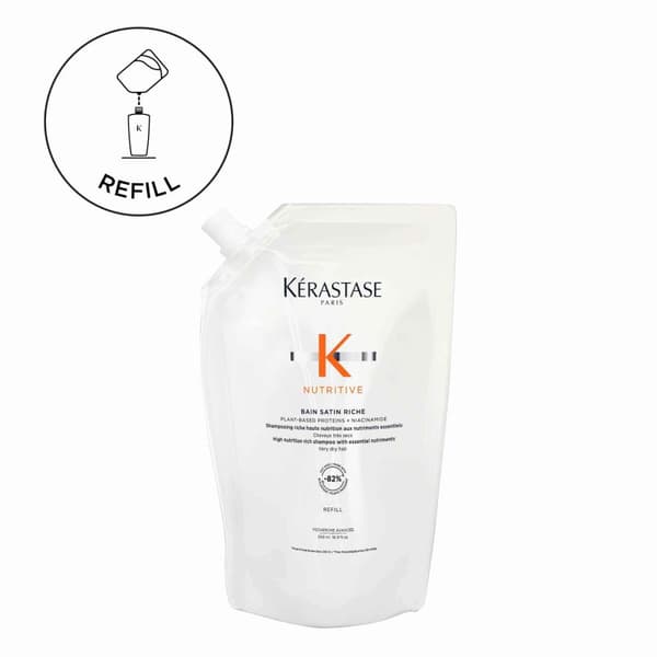 Kérastase Nutritive Bain Riche Shampoo Refill 500ml - Torrt & Frissigt