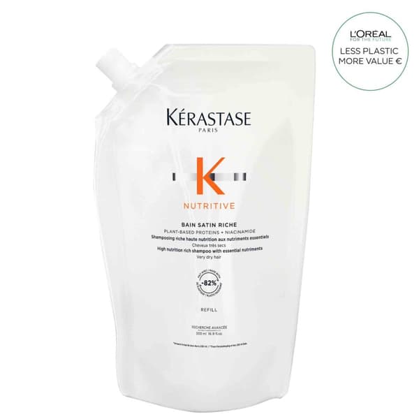 Kérastase Nutritive Bain Riche Shampoo Refill 500ml - Torrt & Frissigt