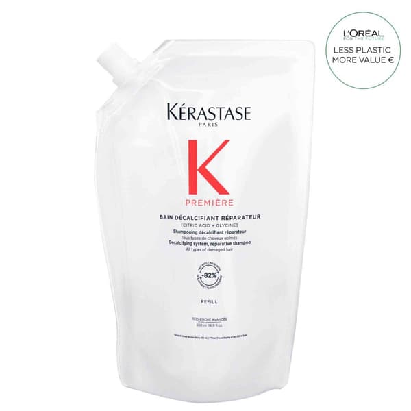 Kérastase Première Bain Décalcifiant Rénovateur Shampoo Refill 500ml - Skadat & Behandlat
