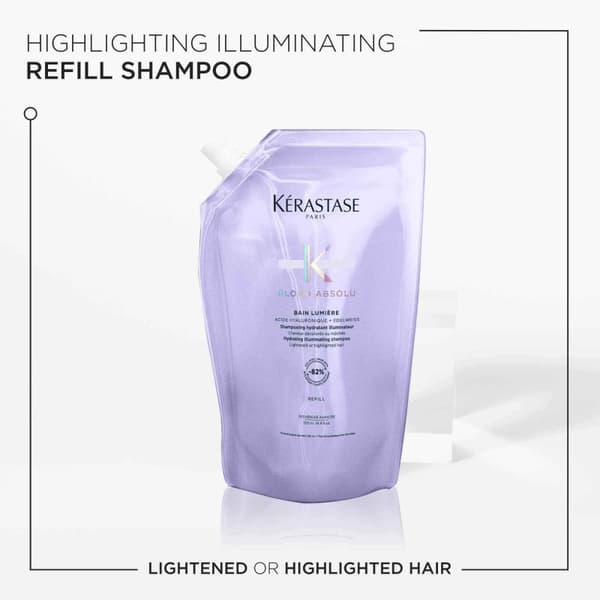 Kérastase Blond Absolu Bain Lumière Shampoo Refill 500ml - Blont & Silver
