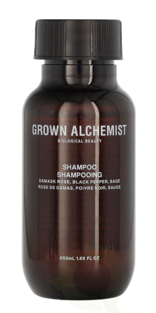 Grown Alchemist Shampoo Damask Rose, Black Pepper, Sage 50 ml